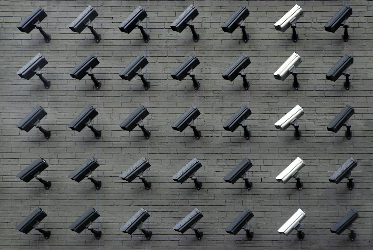 CCTV Surveillance Background Delhi NCR