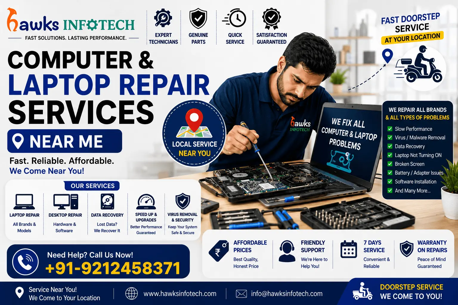 Computer & Laptop Repair Services Near Me