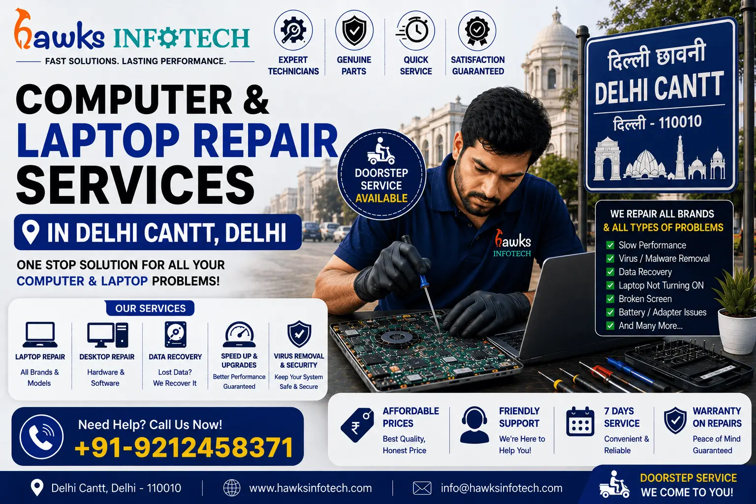 Computer & Laptop Repair Services in Delhi Cantt, Delhi