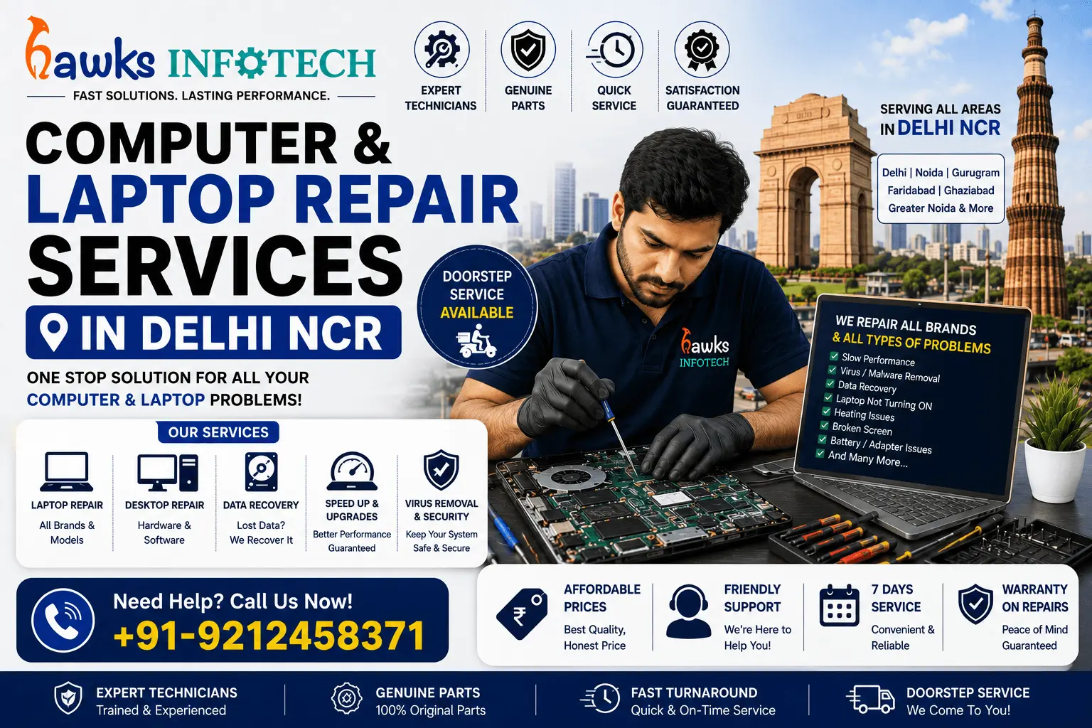 Computer & Laptop Repair Services in Delhi NCR