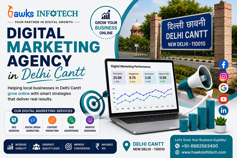 Digital Marketing Agency in Delhi Cantt