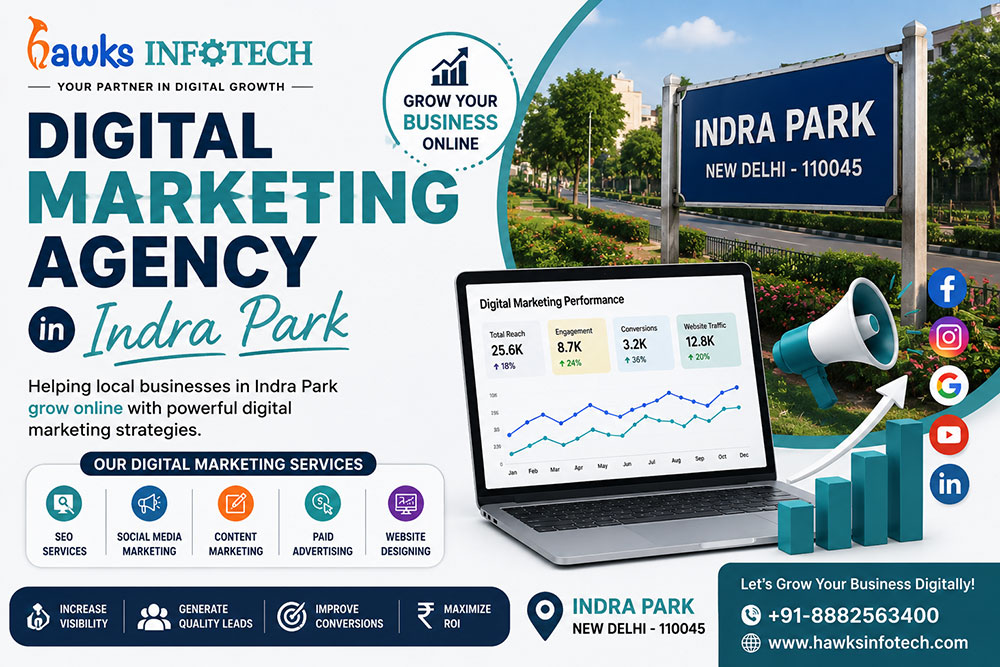 Digital Marketing Agency in Indra Park