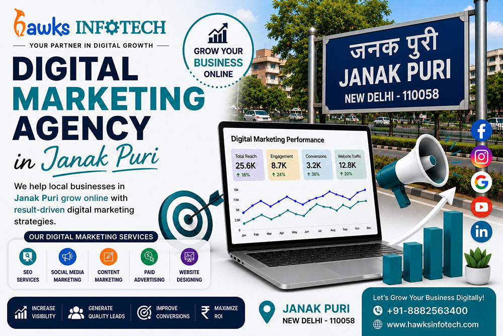 Digital Marketing Agency in Janak Puri