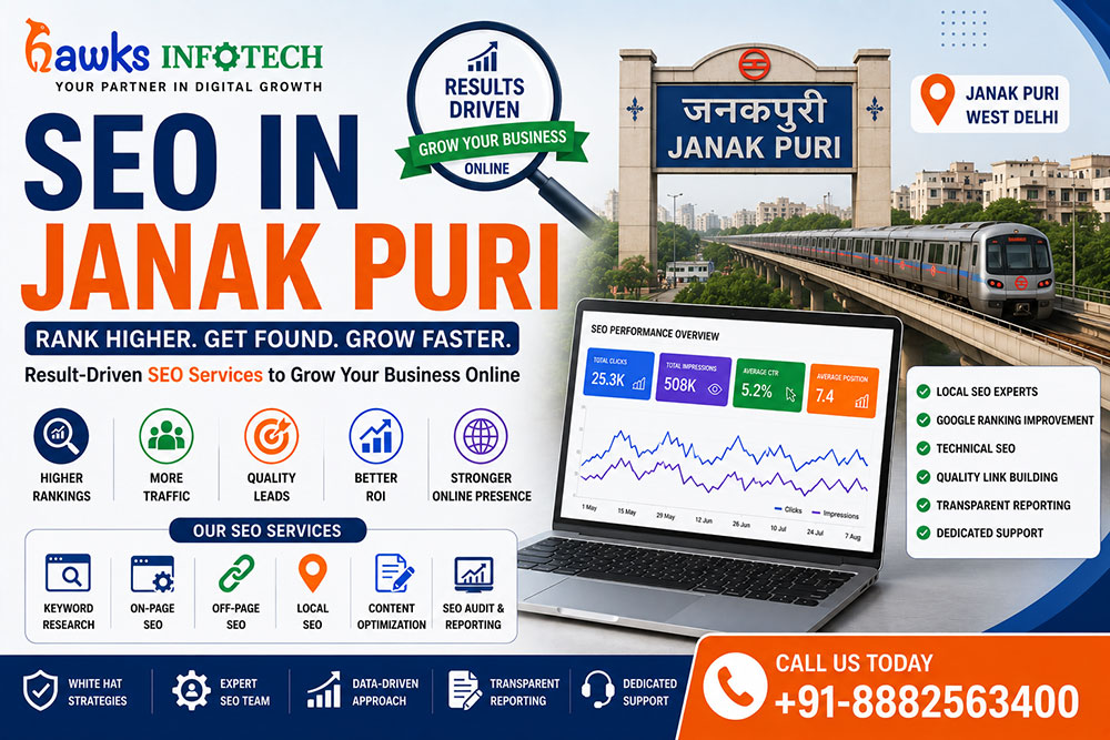 SEO in Janak Puri