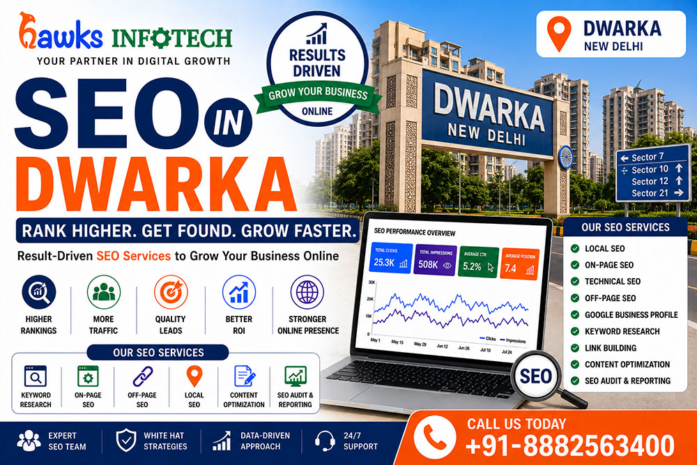 SEO in Dwarka