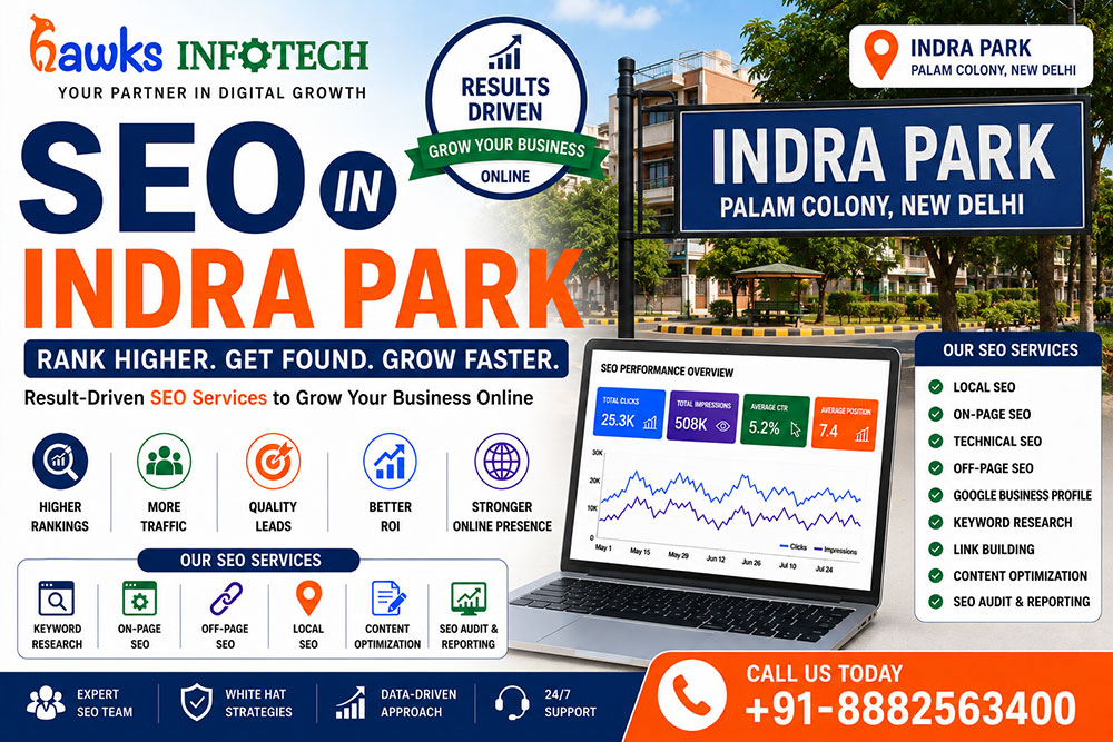 SEO in Indra Park