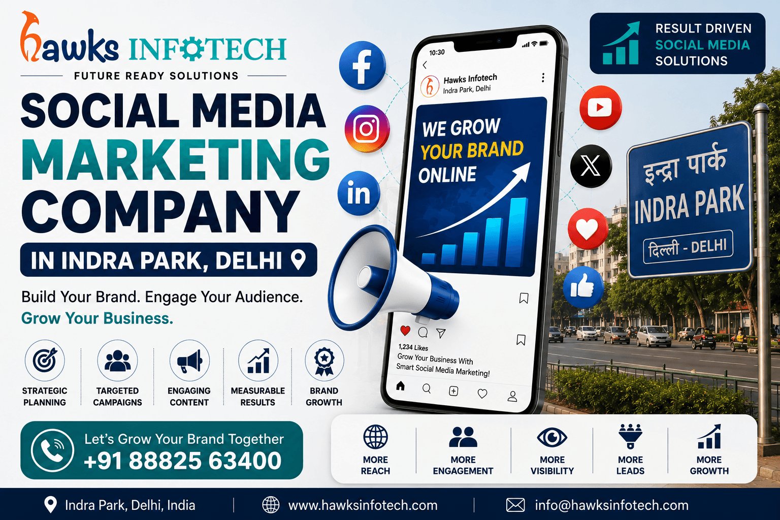 Social Media Marketing Company in Indra Park, Delhi