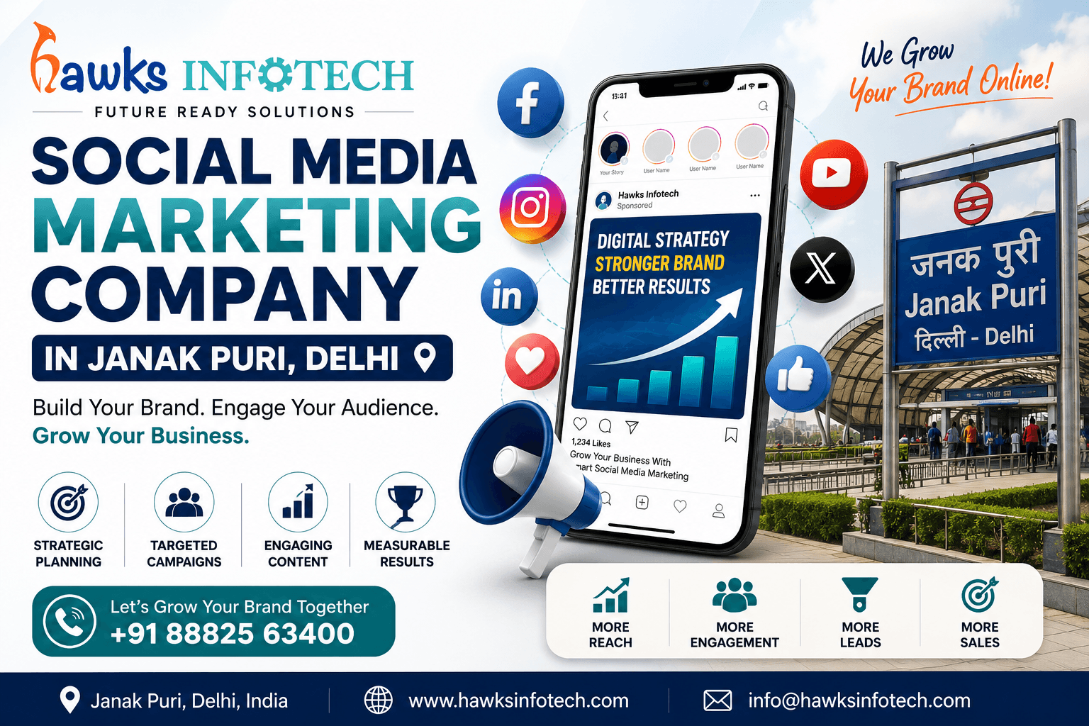 Social Media Marketing Company in Janak Puri, Delhi