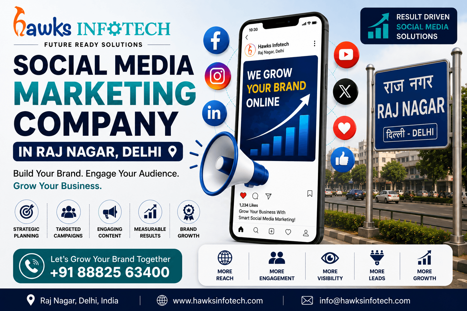 Social Media Marketing Company in Raj Nagar, Delhi