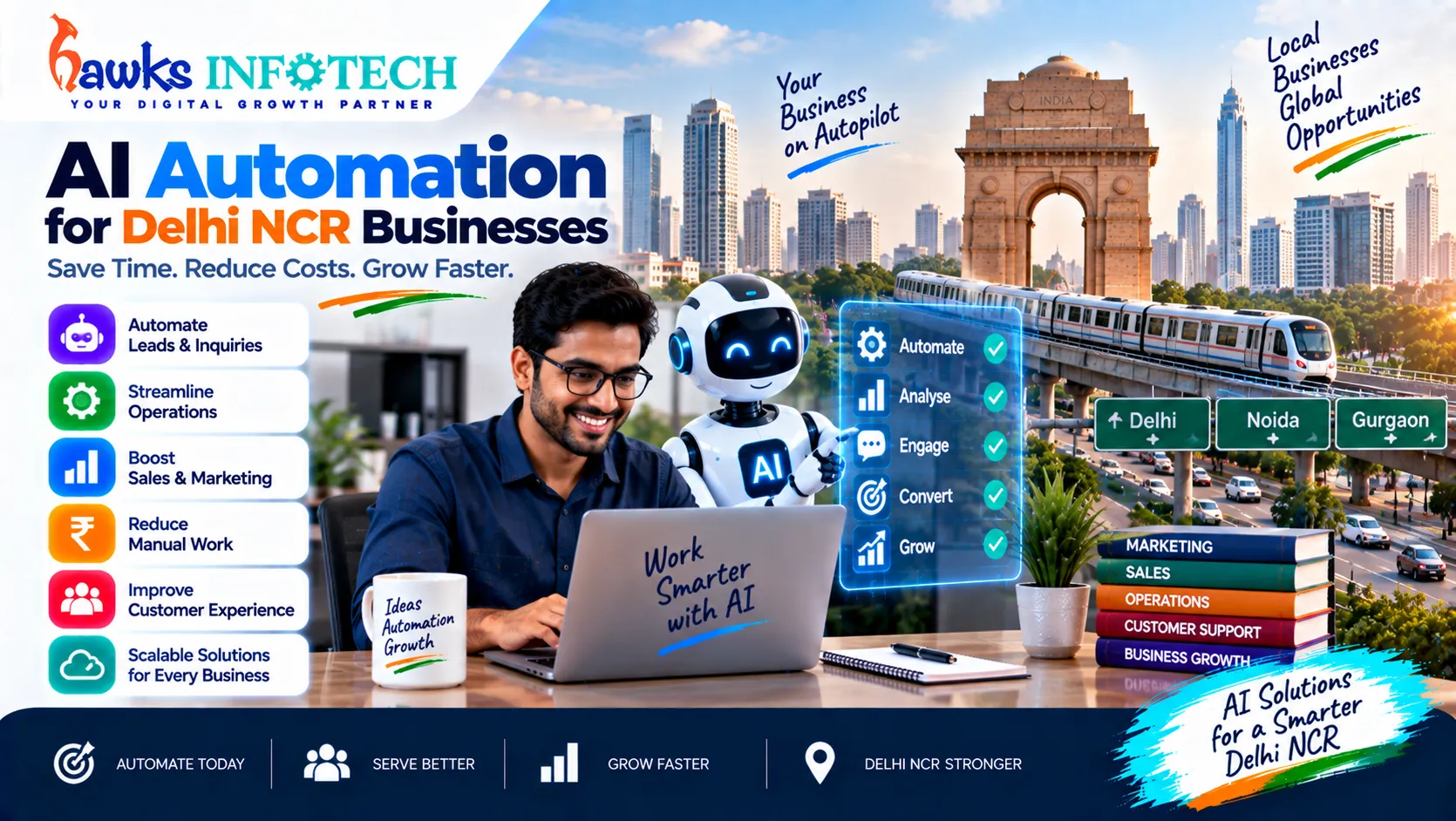 AI Automation for Delhi NCR Businesses