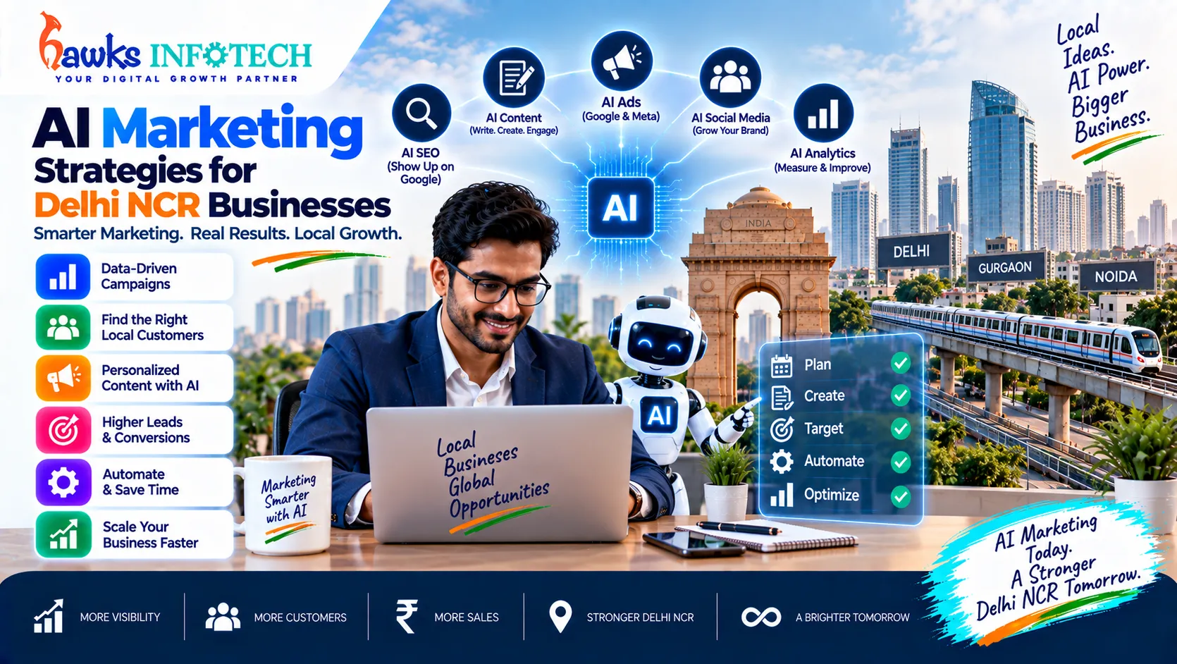 AI Marketing Strategies for Delhi NCR Businesses