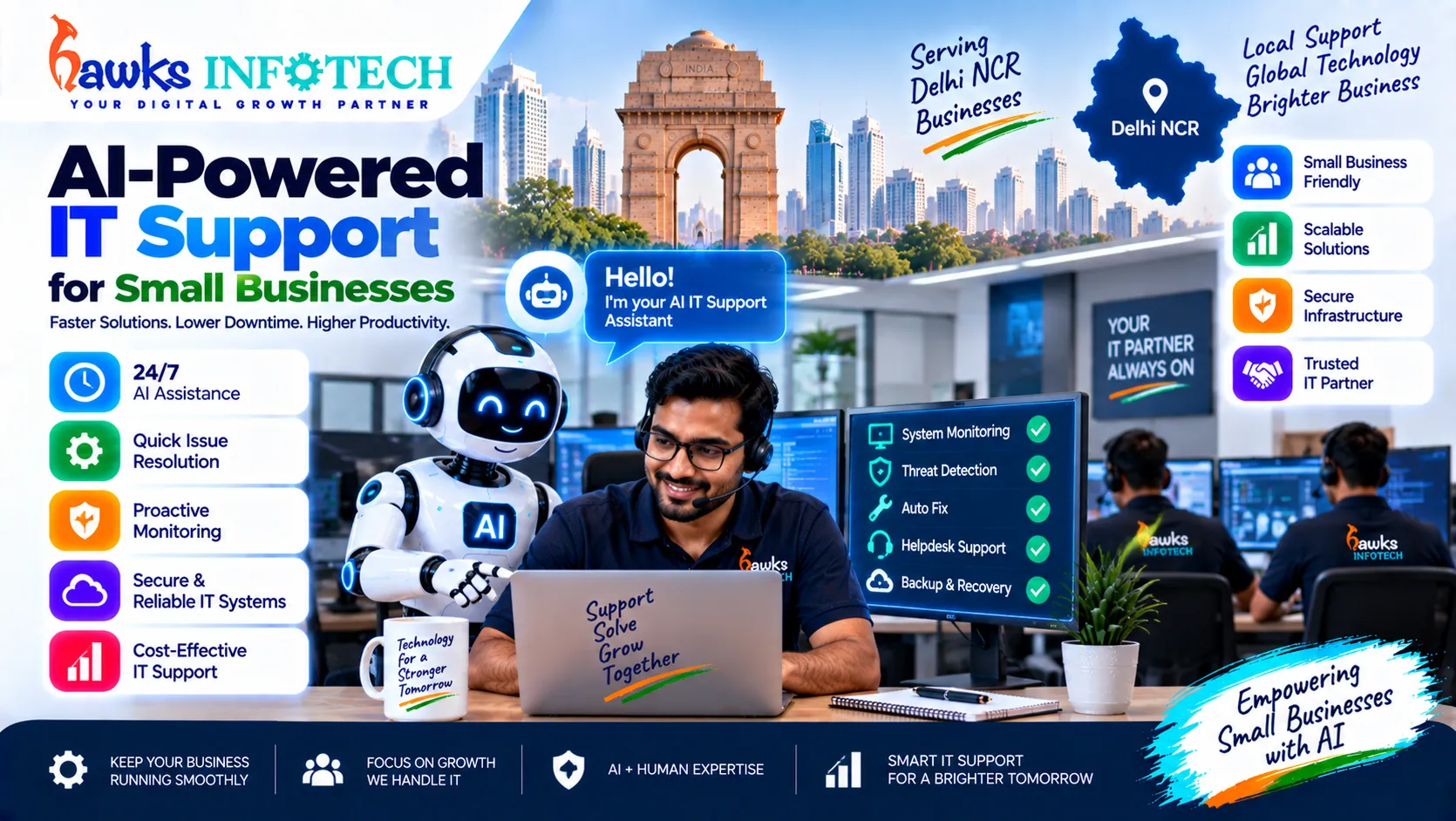AI-Powered IT Support for Small Businesses