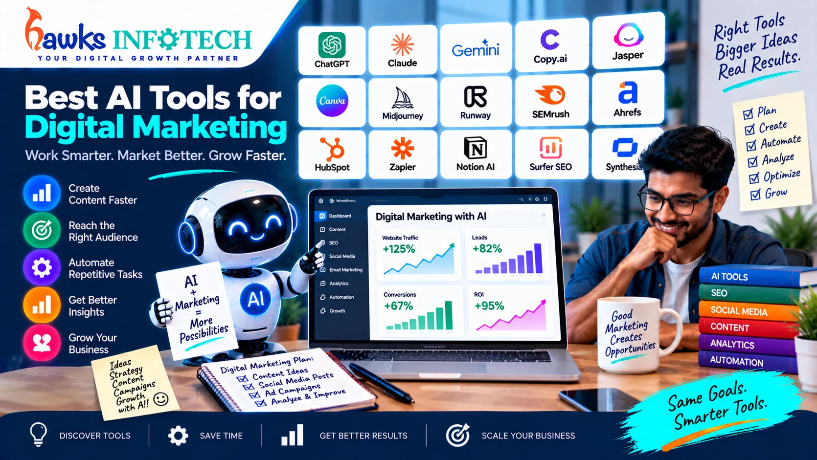 Best AI Tools for Digital Marketing