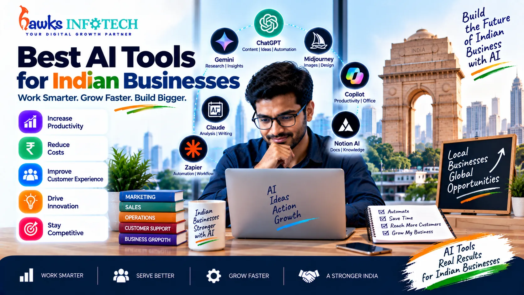 Best AI Tools for Indian Businesses