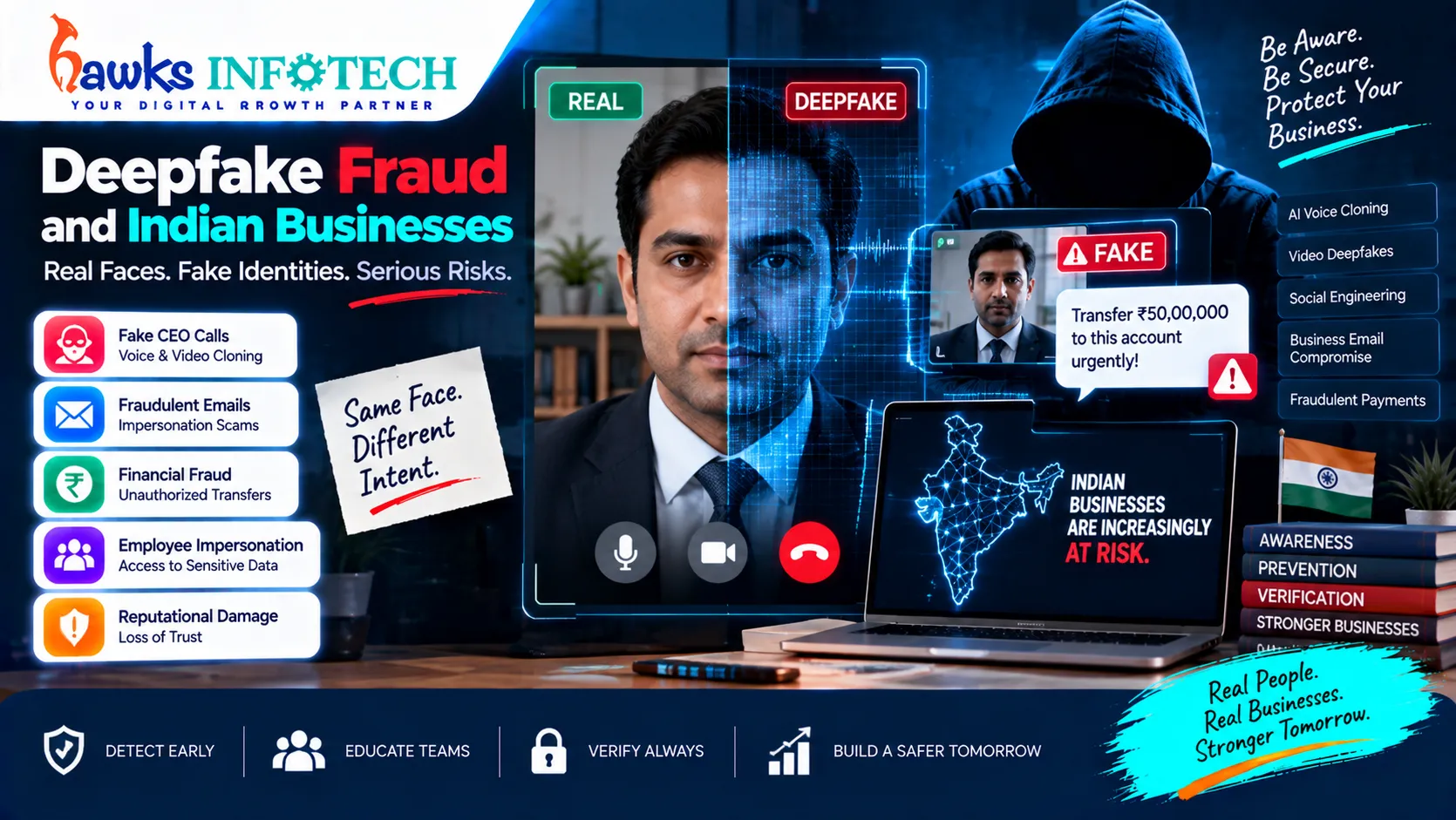 Deepfake Fraud and Indian Businesses