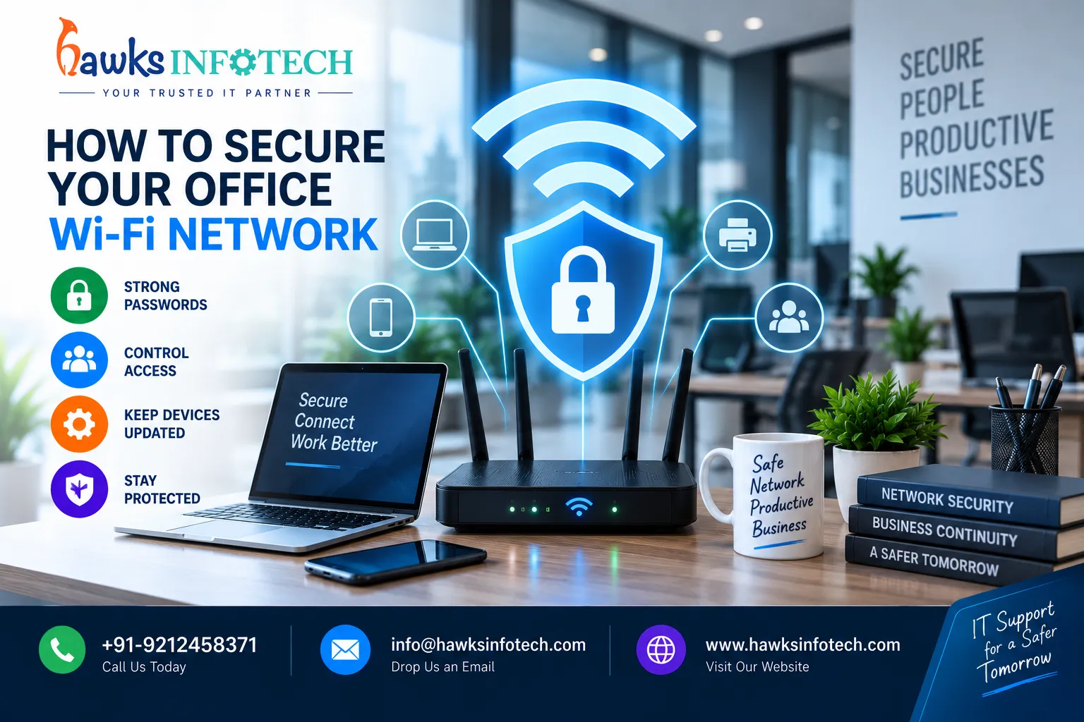 How to Secure Your Office Wi-Fi Network