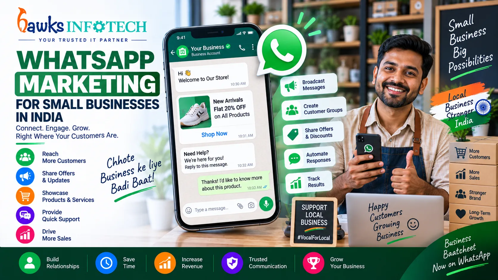 WhatsApp Marketing for Small Businesses in India